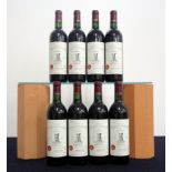 8 bts Ch. La Tour St Bonnet 2002 Médoc Cru Bourgeois i.n