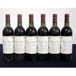 6 bts Ch. Branaire (Duluc-Ducru) 1982 owc (12 bt missing lid) St. Julien 1 vts, 1 ts, 1 us/ts, 3 us,