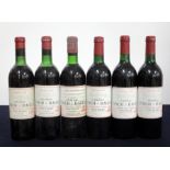 1 bt Ch. Lynch-Bages 1964 Pauillac, 5me Cru Classé, us, vsl bs, vsl tear to label 1 bt Ch. Lynch-