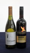 1 bt The Original Dark Horse Chardonnay 2014 1 bt Turner Road Merlot Reserve 2016 Above two bottles