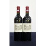 2 bts Ch. Lafite Rothschild 2005 Pauillac, 1er Cru Classé, hf/i.n, OT