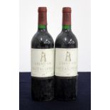 2 bts Ch. Latour 1989 Pauillac, 1er Cru Classé, i.n, sl bs