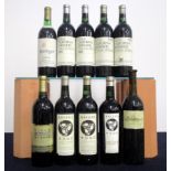 1 bt Beringer Zinfandel 1978 Napa Valley us, sl bs 2 bts Ridge Paso Robles Zinfandel 1989 i.n 2