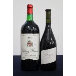 1 magnum Ch. Musar 1978 vts 1 bt Cayas Syrah du Valais 2002 Jean-René Germanier i.n Above one magnum