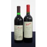 1 bt Penfolds Bin 707 Cabernet Sauvignon 1988 i.n 1 bt Penfolds Bin 707 Cabernet Sauvignon 2004 i.