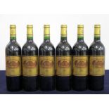 6 bts Ch. Batailley 2000 Pauillac, 5me Cru Classé, 3 hf, 2 hf/in, 1 i.n, vsl nicks to front