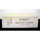 12 bts Sarget de Gruaud Larose 2010 oc St-Julien (2nd wine of Ch. Gruaud Larose)