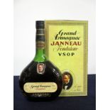 1 24 fl oz bt Janneau Grand Armagnac VSOP Fondateur 70° proof oc