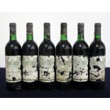 5 bts Ch. Beaumont 1982 Haut-Médoc, Cru Bourgeois 1 i.n, 2 vts, 2 ts,, bs, pt dis, damaged/sl