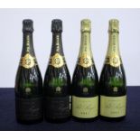 2 bts Pol Roger Vintage Brut Champagne 2012 sl scuffs to labels, sl nicks to rear labels 2 bts Pol