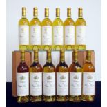 12 bts Ch. de Rayne Vigneau 2007 owc Sauternes 1er Grand Cru Classé, hf