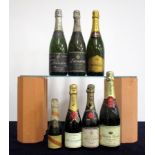 2 bts Lanson Black Label Brut NV bs, sl cdl 1 bt Mercier Brut Réserve NV 1 bt Maison Royale Extra