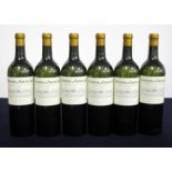 6 bts Dom de Chevalier Blanc 2008 owc Pessac-Léognan Grand Cru Classé de Graves 3 hf/i.n, 3 i.n