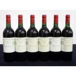 6 bts Ch. Cheval Blanc 1993 St-Émilion, 1er Grand Cru Classé (A) 1 hf/i.n, 4 i.n, 1 vts, sl dstl,
