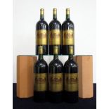 6 mags Ch. Batailley 2005 owc Pauillac, 5me Cru Classé i.n, vsl nick to 1 label