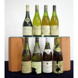 1 bt Chardonnay 1985 Louis Latour i.n, vsl bs, vsl stl, vsl foil damage 5 bts Bourgogne Chanté Fluté