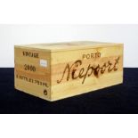 6 bts Niepoort 2000 Vintage Port owc