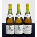 3 bts Puligny-Montrachet 1er Cru Les Folatières 1984 Dom Henri Clerc et Fils 1 ts, 2 us, vsl bs, vsl