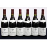 6 bts Vosne-Romanée, 1er Cru, Les Chaumes 1998 Dom Jean Tardy & Fils 5 i.n, 1 vts, vsl nicks to