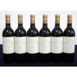 6 bts Ch. Bahans Haut-Brion 1988 Pessac-Léognan Grand Vin de Graves hf, vsl stl