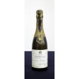 1 hf bt Bollinger Extra Quality Very Dry Champagne 1955 Foil damaged, 5 mm below base of foil