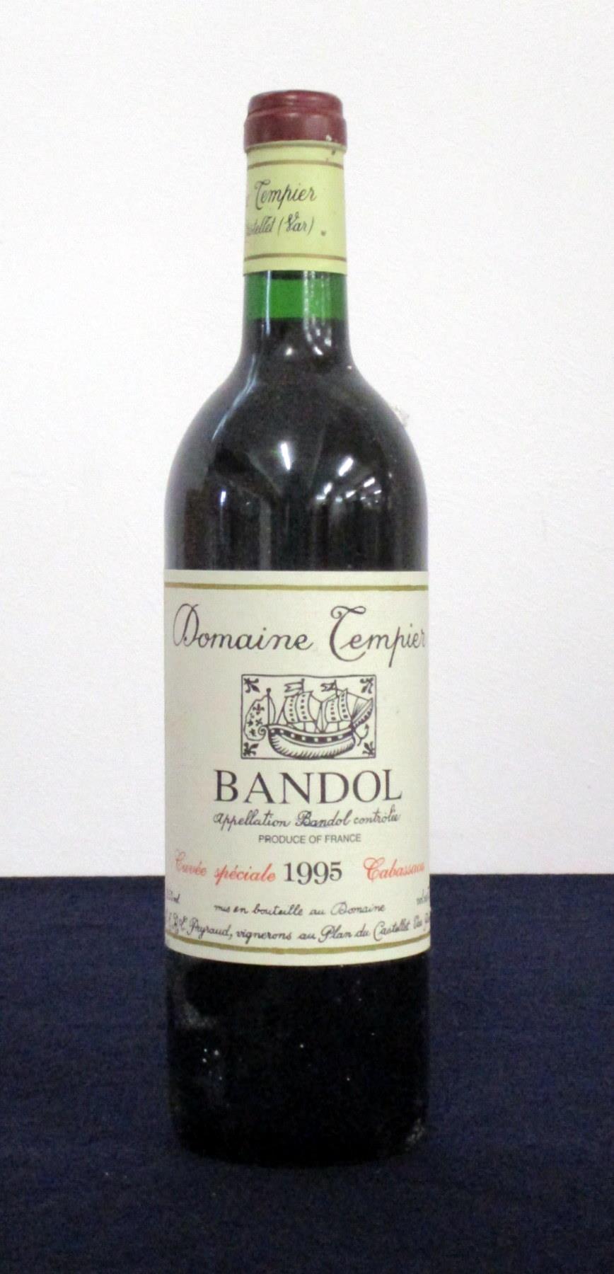 1 bt Bandol Cuvée Spéciale Cabassaou 1995 Dom Tempier hf/i.n