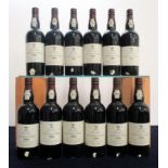 12 bts Quinta de La Rosa 1988 Vintage Port oc-damaged i.n, vsl dstl