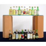 41 Assorted Whisky Miniatures incl:- Talisman & Bannermans, Whisky, Brandy and Liqueurs