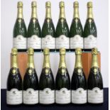 12 bts Georges Goulet Extra Quality Brut Champagne NV vsl cdl