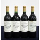 4 bts Ch. Rausan-Sègla 1993 Margaux 2me Cru Classé hf, vsl stl