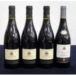 3 bts Côtes-du-Rhone Villages Cairanne Grands Classiques 2015 Dom de la Presidente 1 bt Crozes