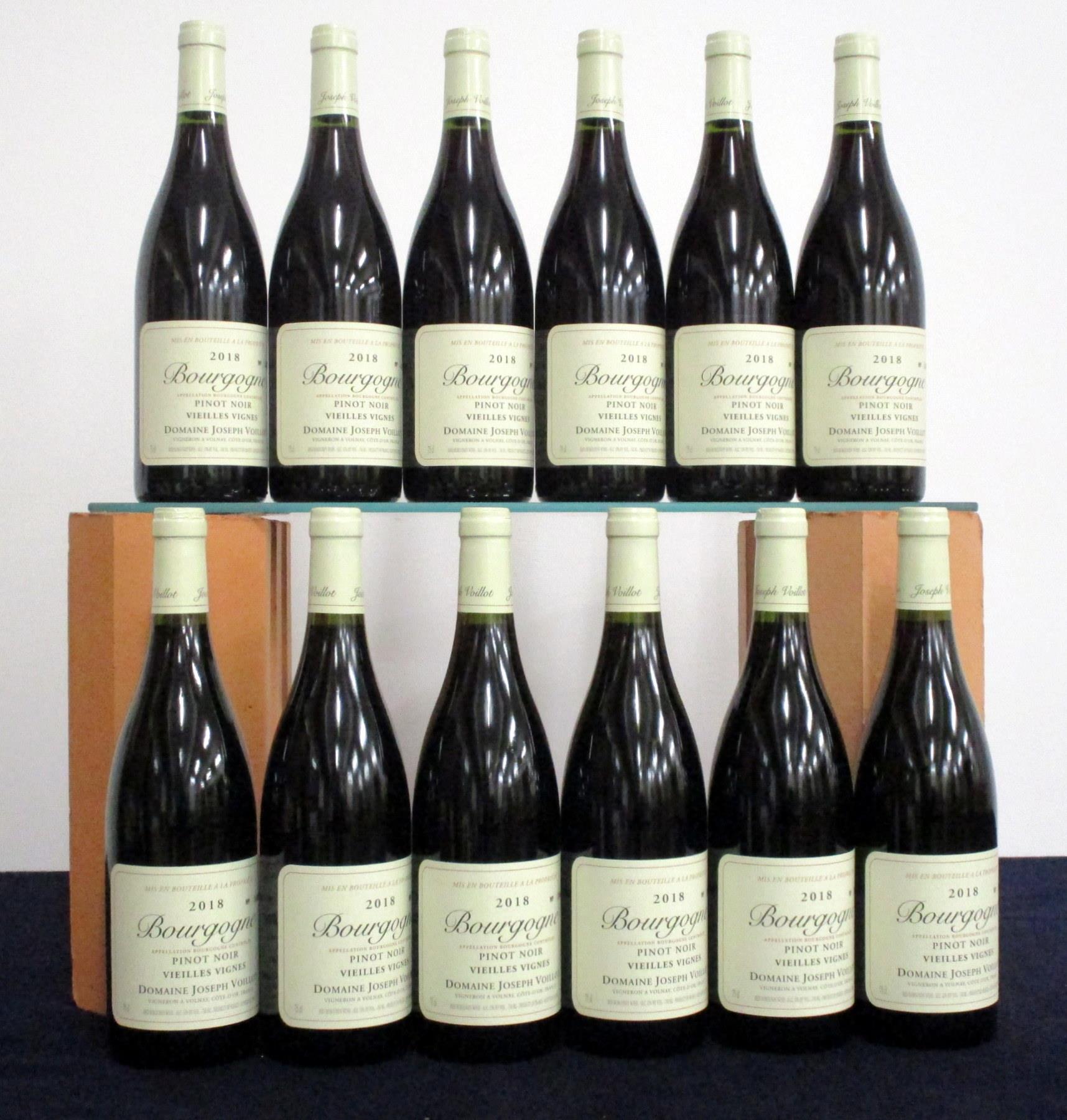 V 12 bts Bourgogne Pinot Noir V.V. 2018 Dom Joseph Voillot