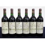 6 bts Ch. Priéure-Lichine 1990 Cantenac (Margaux) 4me Cru Classé 1 hf, 3 hf/i.n, 2 i.n, dstl, 1 sl