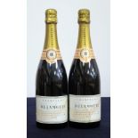 2 bts Delamotte Brut Rosé Champagne NV