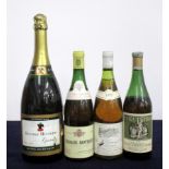 1 magnum Hector Rivière Blanc de Blancs Brut Champagne 1964 10mm below neck label, sl stl,