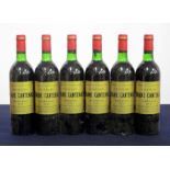 6 bts Ch. Brane-Cantenac 1978 owc Cantenac (Margaux) 2me Cru Classé ts