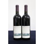 2 bts Cape Mentelle Cabernet Sauvignon 1999 Margaret River i.n, vsl nicks to labels