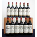 12 bts Ch. Chasse-Spleen 1989 owc Moulis (Médoc) Cru Bourgeois Exceptionnel 2 hf, 3 hf/i.n, 6 i.n, 1