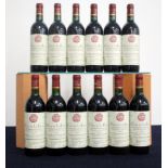 12 bts Clos de la Cure 1985 owc St-Émilion Grand Cru 7 i.n, 4 vts, 1 ts