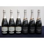 3 bts Ridgeview Blanc de Blancs 2013 3 bts Ridgeview Blanc de Blancs 2014 Above six bottles