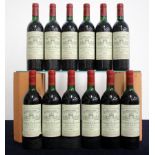 12 bts Ch. La Lagune 1988 owc Ludon (Haut-Médoc) 3me Cru Classé 1 i.n, 1 vts, 3 ts, 7 us/ts