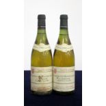 2 bts Chassagne-Montrachet La Romanée 1983 Moillard i.n, vts, bs/stl, vsl crusted foil