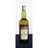 1 70-cl bt Rare Malts Selection Millburn 18 YO Single Malt Scotch Whisky distilled 1975. Natural