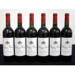 6 bts Ch. Musar 2001 Gaston Hochar 5 i.n, 1 vts