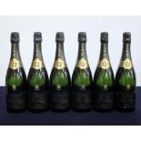 6 bts Pol Roger Extra Cuvée de Réserve Brut Vintage Champagne 2002 vsl nicks to front labels, sl