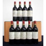 9 bts Ch. Haut-Bages Libéral 1988 Pauillac, 5me Cru Classé 6 hf, 2 hf/i.n, 1 i.n, dstl