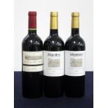 1 bt Le Dix de Los Vascos, Dom Barons de Rothschild (Lafite) 2001 Colchagua i.n, OT 2 bts Manley