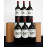 6 magnums Ch. d'Angludet 2000 owc Cantenac (Margaux) Cru Bourgeois Exceptionnel i.n