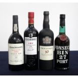 1 bt Graham's Malvedos 1982 Vintage Port 1 bt Cockburns 2015 LBV Port 1 bt Taylor's 10YO Tawny