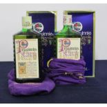 2 75-cl bts Pinwinnie 12 YO Royale Scotch Whisky 43% purple draw string bag ind oc